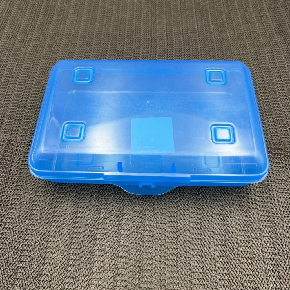 Design Group Ice Cream Sandwich Waist Bag & Sterilite Blue Pencil Box Set NEW